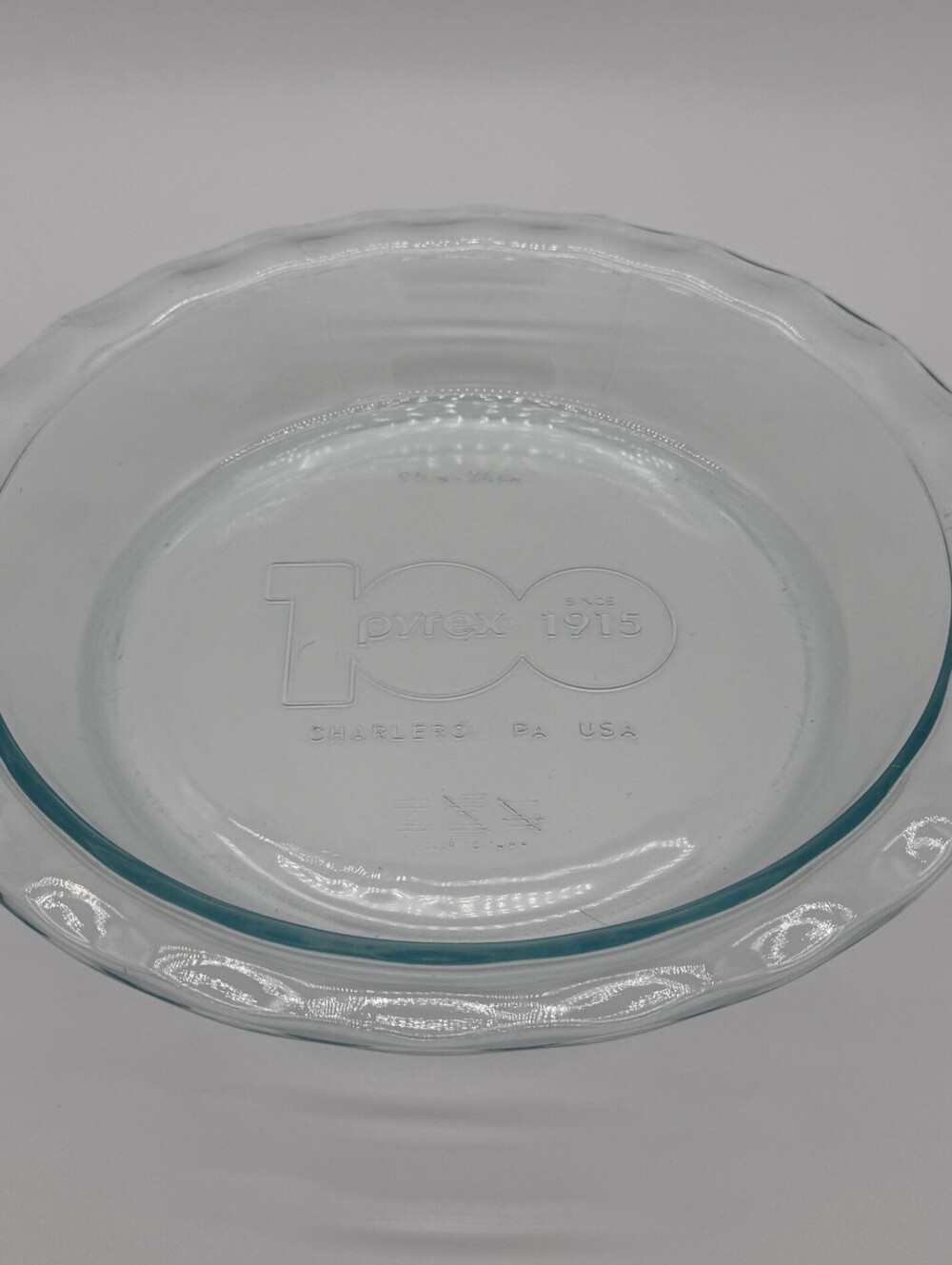 Pyrex 100th-Anniversary Pie Plate 9.5"
